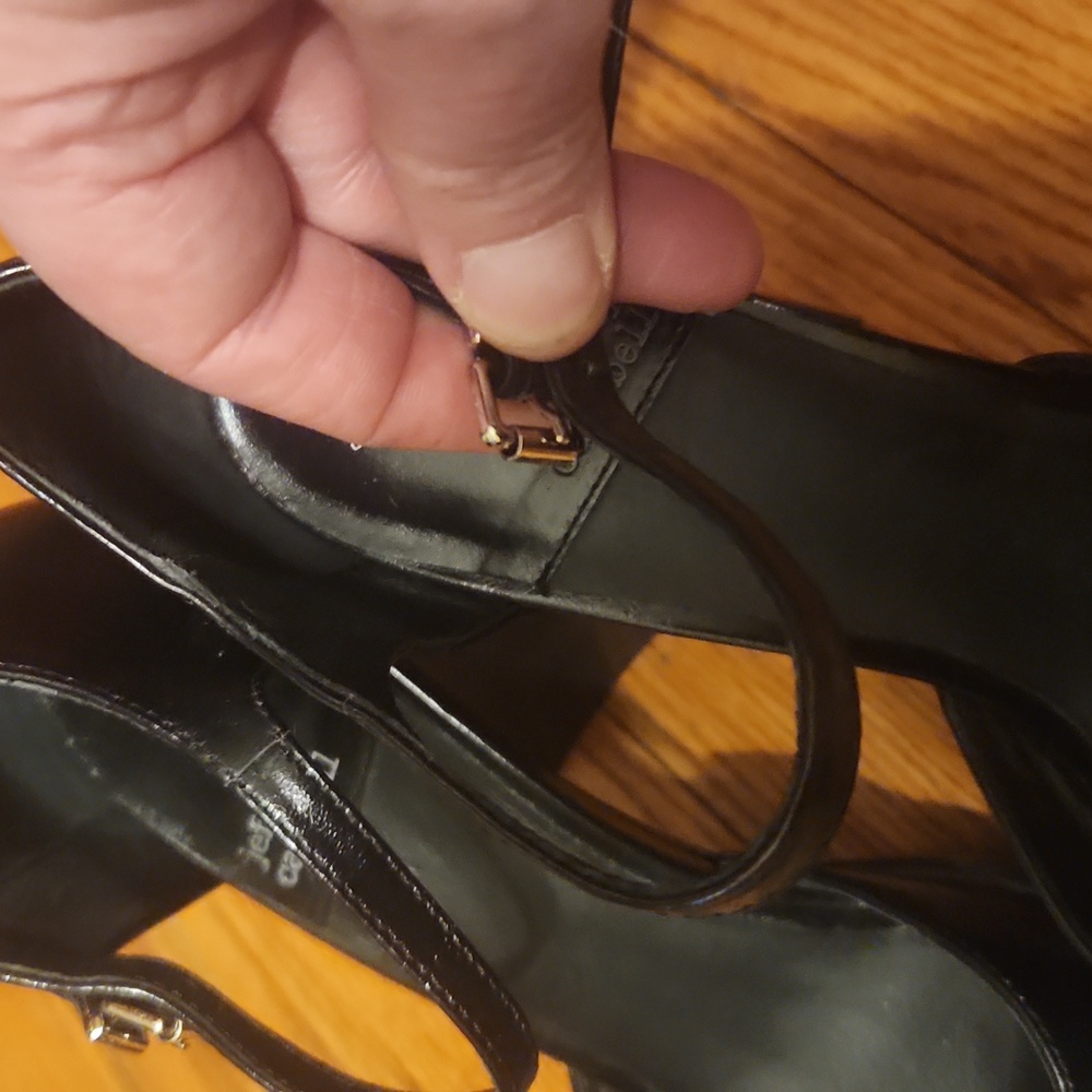 Jeffrey Campbell Black Platform Shoes - Picture 10 of 10
